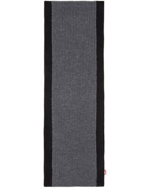 DIESEL Gerippter K-Lollo Schal - Grau