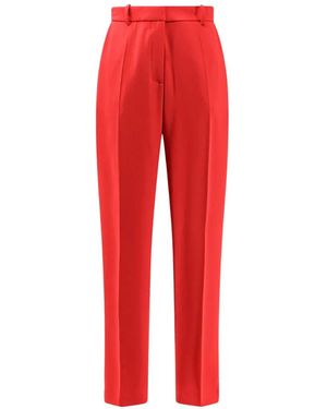 Elisabetta Franchi Pantalon Court À Taille Haute - Red