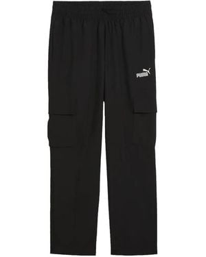 PUMA Essentials No. 1 Cargo Track Pants - Black