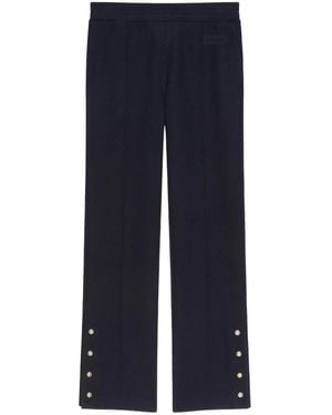 Givenchy Button-Detail Pants - Blue