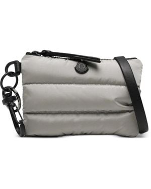 Moncler Tarjetero Caradoc Acolchado - Gris