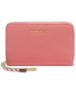 Bimba Y Lola Cartera con letras del logo - Rosa