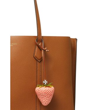 Tory Burch Strawberry Bag Charm in Red | Lyst
