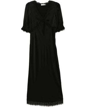 RIXO London Annina Midi Dress - Black