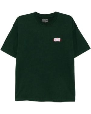 Izzue Embroidered Logo T-Shirt - Green