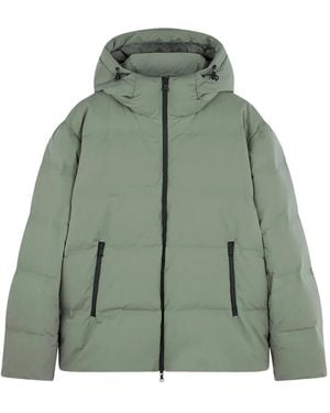 Paul & Shark Typhoon Platinum Heat Sealed Seams Down Jacket - Green