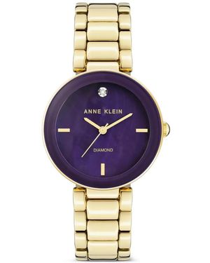 Anne Klein Diamond.5Mm Watch - Blue