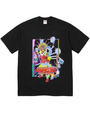 Supreme Graphic-Print T-Shirt - Black