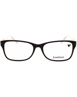 Bebe Rectangle-Frame Glasses - Black