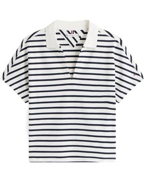 Tommy Hilfiger Striped Top - Blue