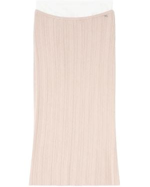 DIESEL Midi M-Zinia Skirt - White