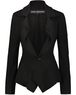 Junya Watanabe Single-Breasted Blazer - Black