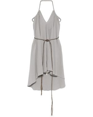 Caravana Rückenfreies Kleid - Weiß