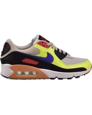 Nike Air Max 90 "Volt/Light Bone/Light Ultramarine/ Sneakers - Grey