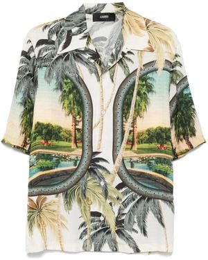 Amiri Paradise シャツ - メタリック