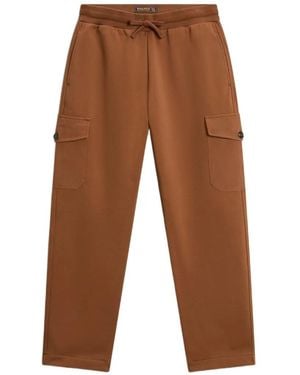 Woolrich Pantalones De Chándal Tipo Cargo - Marrón