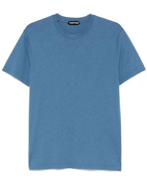 Tom Ford ロゴ Tシャツ - ブルー