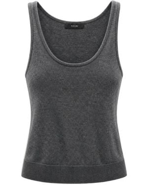 Toccin Lani Scoop-Neck Tank Top - Grey