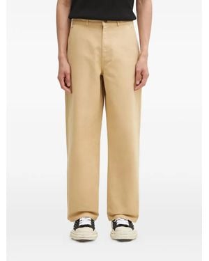 Sporty & Rich Cotton Trousers - Natural