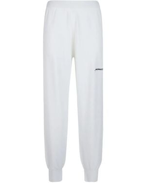 hinnominate Logo-embroidered Track Pants - ホワイト