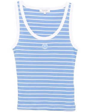 Sporty & Rich Srhwc Tank Top - Blue