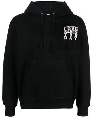 The Salvages Photograph-Print Pullover Hoodie - Black