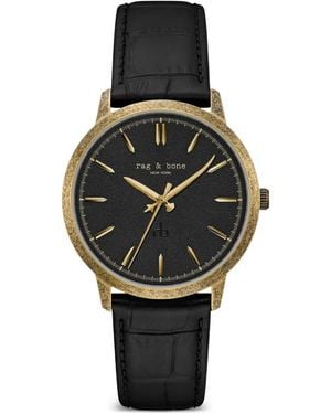 Rag & Bone Reloj Redondo De 41 Mm - Negro