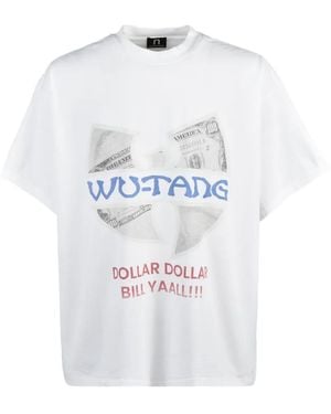 NUBIAN X Wu-Tang Clan Dollar Dollar Bill Yal'Ll T-Shirt - White