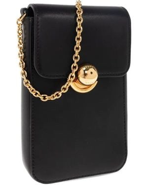 Furla Chain-strap flap tote bag - Schwarz