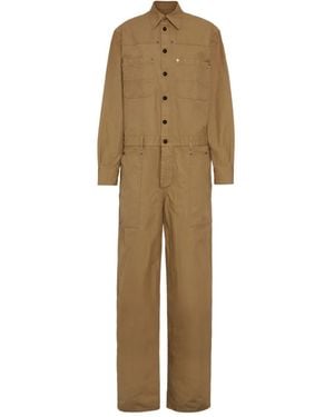DSquared² Long-Sleeve Jumpsuit - Natural