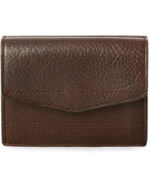 Lemaire Gear Tri-Fold Wallet - Brown