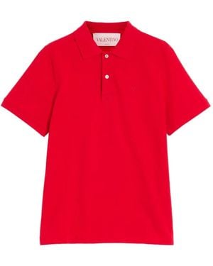 Valentino Garavani Vlogo-Embroidered Polo Shirt