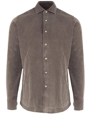 Alessandro Gherardi Corduroy Shirt - Brown
