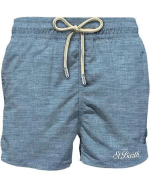MC2 Saint Barth Costume Da Bagno Syros - Blu
