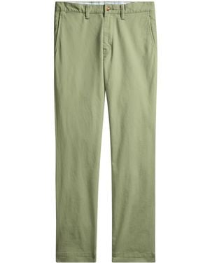 Polo Ralph Lauren Slim-Cut Twill Trousers - Green