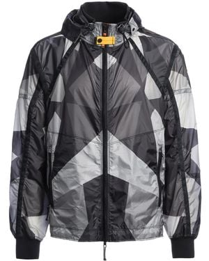 Parajumpers ジオメトリックパターン ジャケット - ブラック