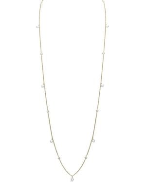 Pragnell 18Kt Sundance Diamond And Pearl Necklace - White