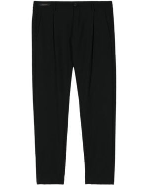 Paul & Shark Straight-Leg Chino Trousers - Black