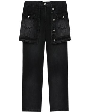 Juun.J Denim Jacket-skirt Trousers - Black