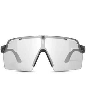 Rudy Project Geometric-Frame Sunglasses - Metallic