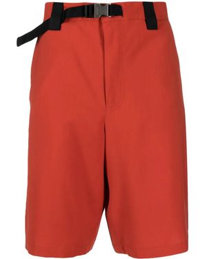 Jacquemus Le Short Meio Oversize Shorts - Red