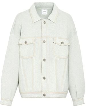 Barrie Gestrickte Jacke - Weiß