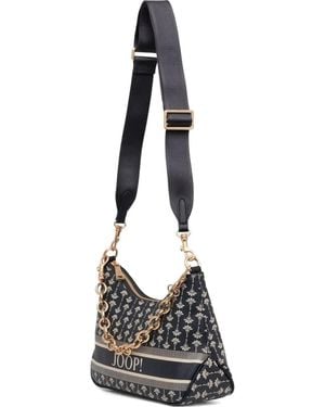 Joop! Borsa A Spalla Con Decorazione - Nero