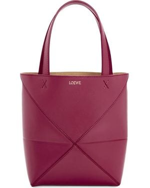 Loewe パズル ハンドバッグ ミニ - パープル