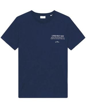Les Deux グラフィック Tシャツ - ブルー