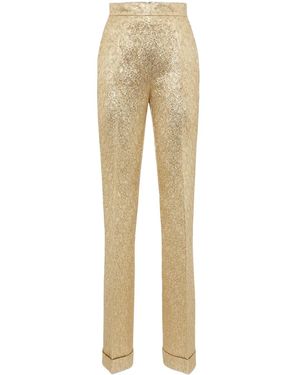 DSquared² Metallic Pants - Natural