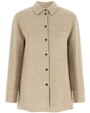 Max Mara Cobalto Shirt Jacket - Natural