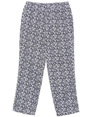 Stussy Skull-Pattern Pants - White