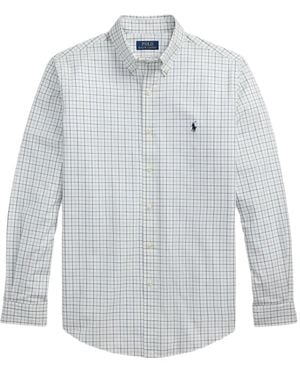 Polo Ralph Lauren Camicia A Quadri - Bianco