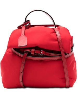 Moschino Top Handle Tote Bag - Red